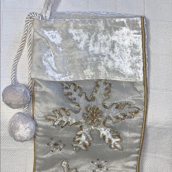 Beautiful Snowflake Stocking - Picture 2 of 3